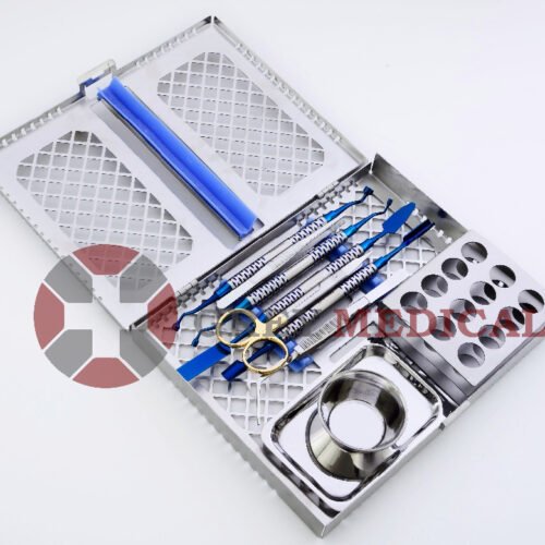 PRF Box Instruments Set Cassette Tray Compactor Spoon Bowl Platelet Rich Fibrin Dental Implant 2