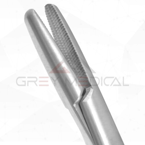 Mathieu-Olsen Needle Holder - Tungsten Carbide Serrated Jaw