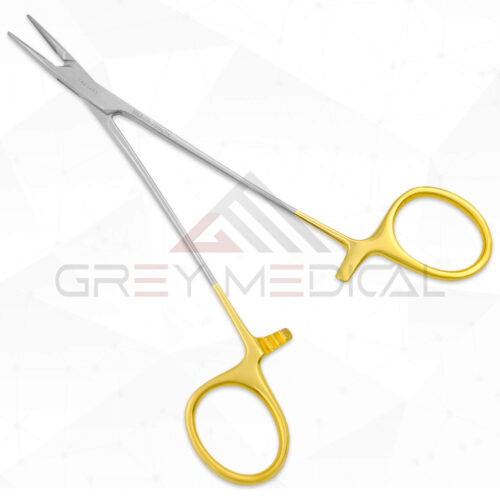 Micro Vascular Needle Holder - Tungsten Carbide, LightWeight, Delicate Jaws