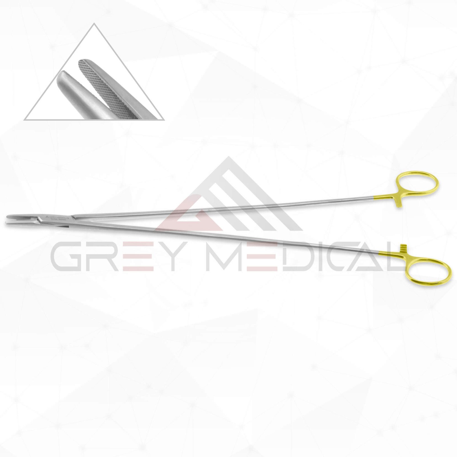 Nolan Needle Holder - Tungsten Carbide Heavy, Box Lock