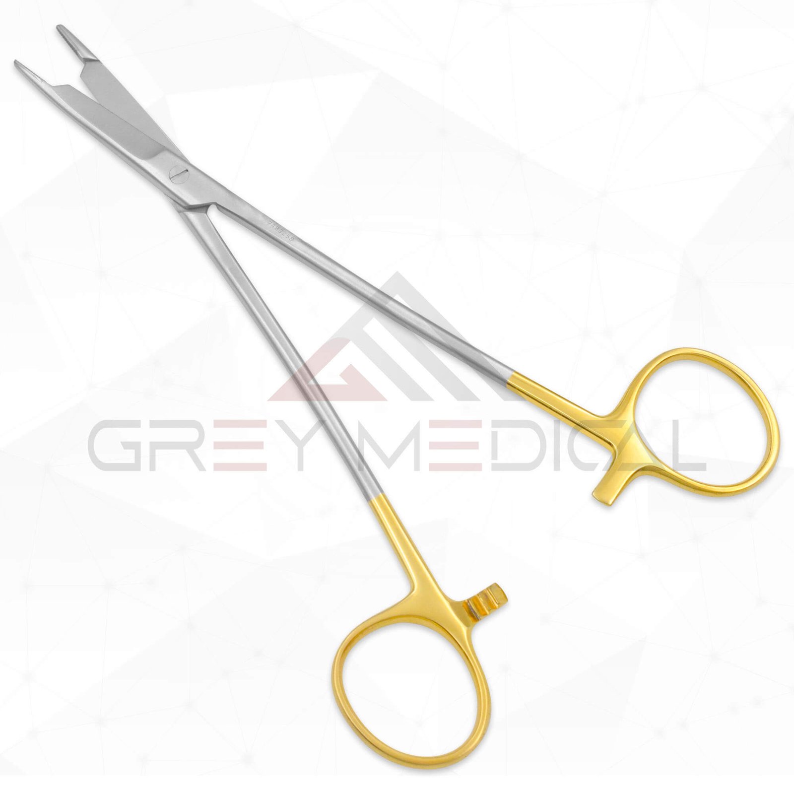 Olsen Webster Needle Holder & Scissors - Tungsten Carbide