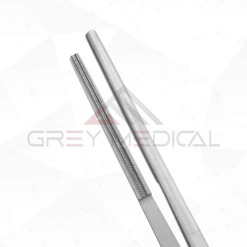 Debakey Vascular Tissue Forceps - Bayonet - Image 3