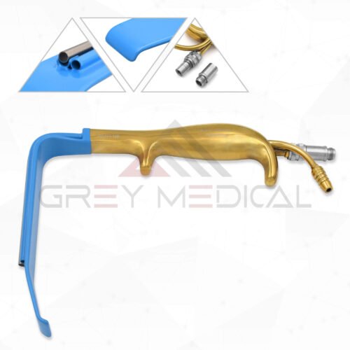 The Original Tebbetts Fiber Optic Breast Retractor with Suction