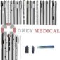 Modern set of Liposuction Cannula