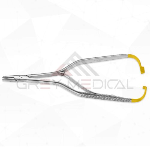 Bayonet Needle Holder – Tungsten Carbide racheted handle