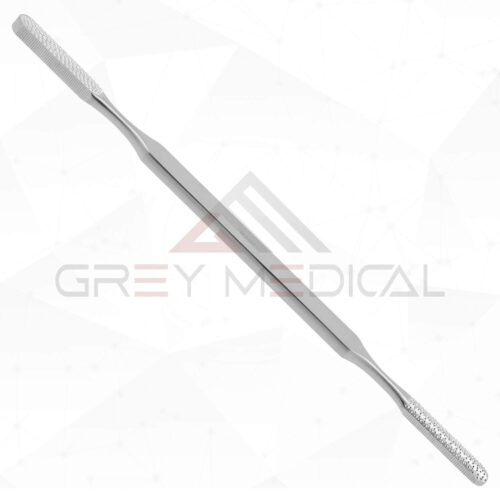 Fomon Nasal Rasp, Double-Ended, Flat & Convex Ends