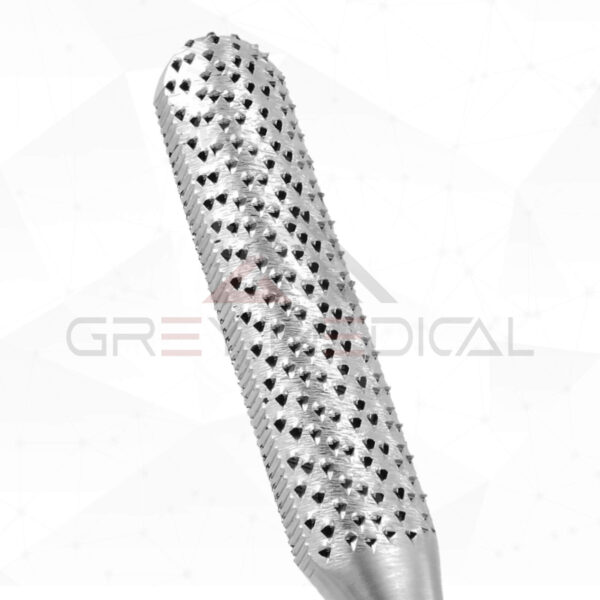 Fomon Nasal Rasp, Double-Ended, Flat & Convex Ends