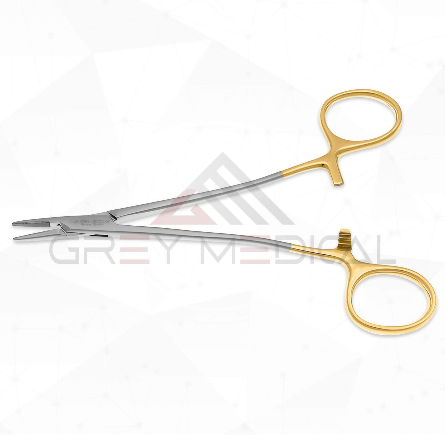 Senning Wrapper Senning Needle Holder - Tungsten Carbide | Grey Medical