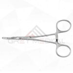Baby Vascular Clamp With Spoon Jaws - Cooley Jaws