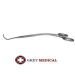 Grey-Medical Debakey Vascular Clamp - Angled Jaws, Angled Shanks