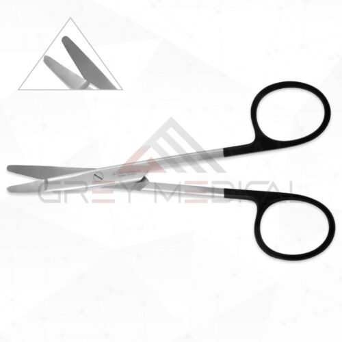 Ragnell (Kilner) Scissors - Tungsten Carbide, Serrated, Curved Flat Tips