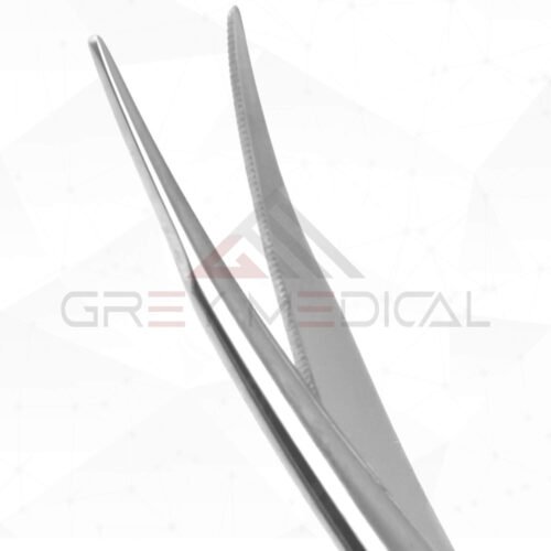 Reynolds Jameson Dissecting Scissor Curved - Serrated SuperCut