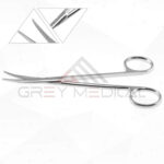 Reynolds Jameson Dissecting Scissor Curved - Serrated SuperCut