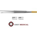 Debakey Needle Pulling Tissue Forceps - Round Handle