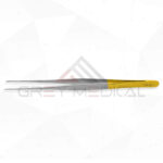 Debakey Needle Pulling Tissue Forceps - Flat Handle