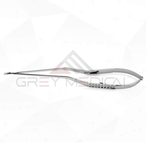 Micro Bayonet-Style Needle Holders - Flat Handle