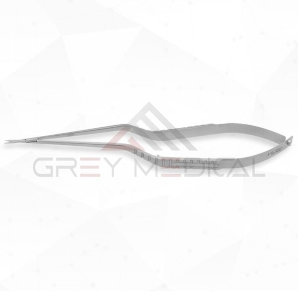 Micro Bayonet-Style Scissors - Round Handle