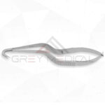 Micro Circumflex Scissors - Flat Handle - Bayonet-Style