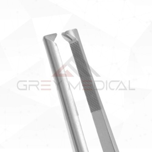 Skinner Forceps - Tungsten Carbide Serrated 1x2 Teeth - Image 4