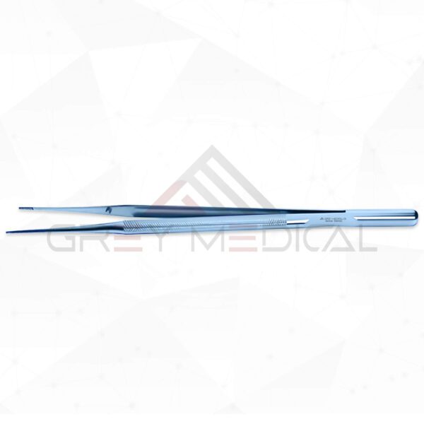Titanium Dennis-Style Micro Platform Tip Forceps