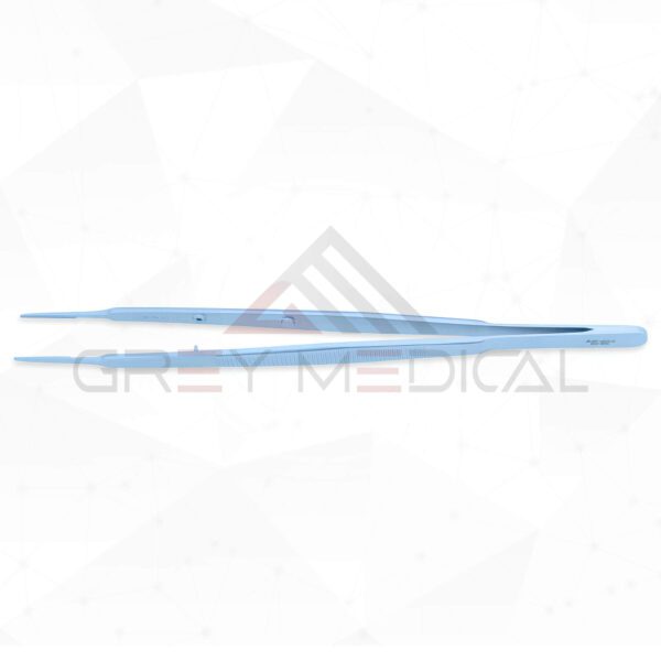 Titanium Gerald Debakey Forceps - 1.0 mm Straight Tip Titanium Gerald Debakey Forceps - 1.0 mm Straight Tip