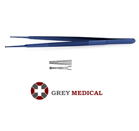 Titanium Gerald Ring Tip Forceps