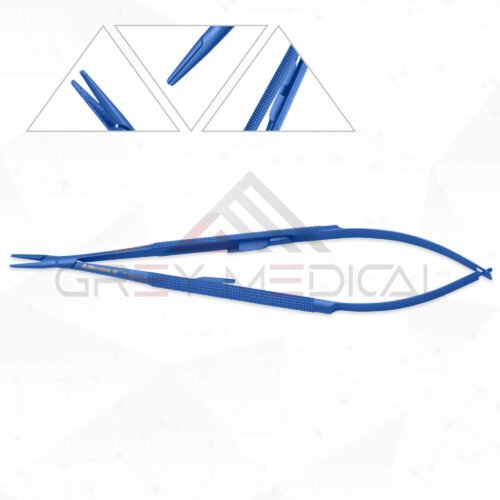 Titanium Barraquer Needle Holder