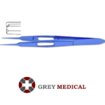 Castroviejo Titanium Suture Forceps