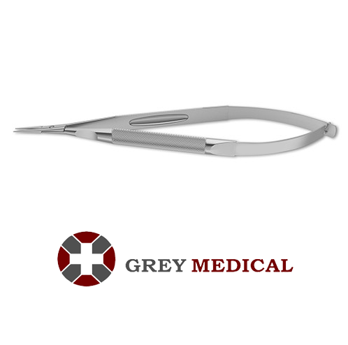 Grey-Medical Needle Holder