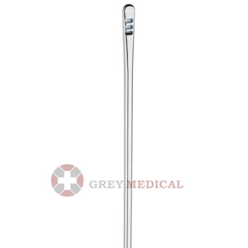 Triple Horizontal Vent Cannula with Spatulated Tip