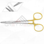 Baumgartner Needle Holder - Tungsten Carbide Serrated jaws,