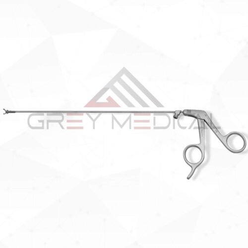 Micro Laryngeal Cup jaw forceps with Irrigation Channel