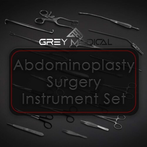 Abdominoplasty Surgery Instrument Set