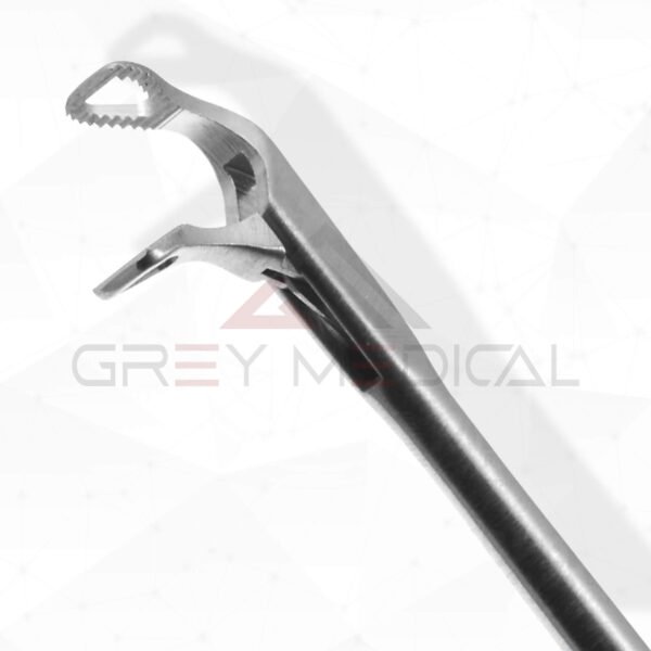 Micro Laryngeal Rotatable Forceps - Heart Shaped