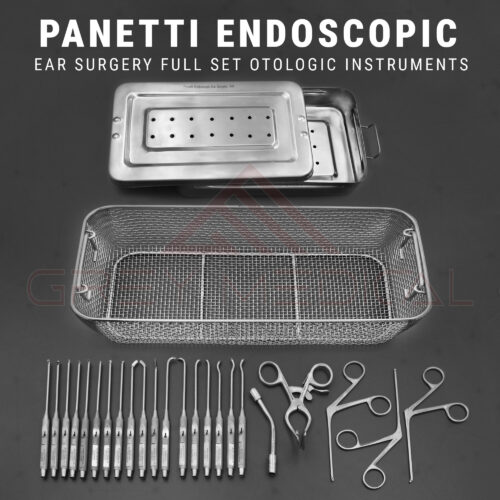 Panetti Endoscopic Ear Surgery Full Set - Otologic instruments
