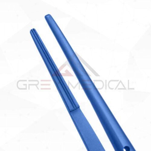 DeBakey Titanium Forceps Round Handle w/Counter balance - Image 3