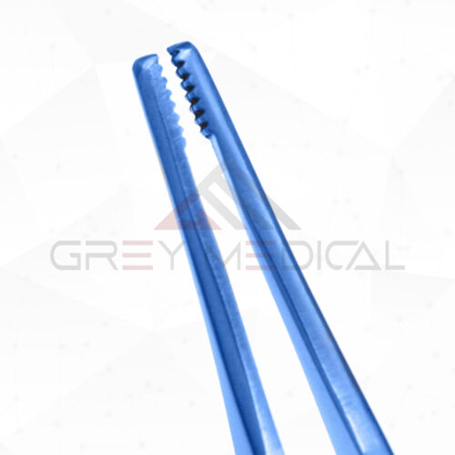 Adson-Brown Tissue Titanium Forceps Flat Handle - Image 4