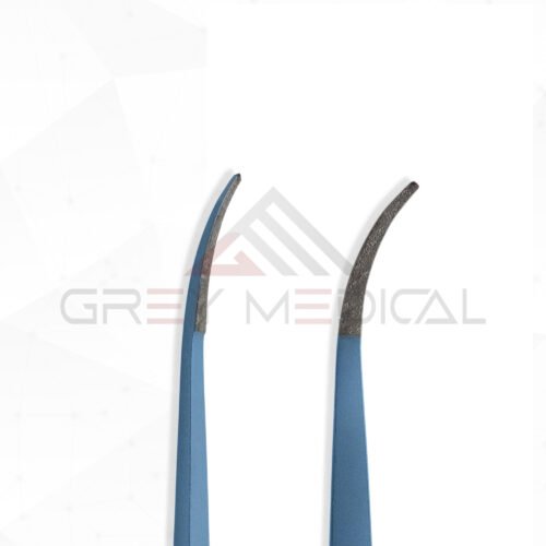 Micro-Forceps---Curved-0.5mm-tips-wC-coated-tying-platform,---5