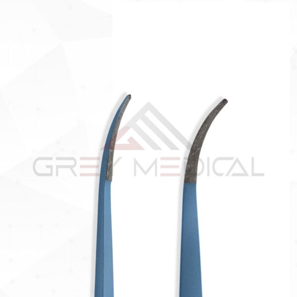 Micro-Forceps---Curved-0.5mm-tips-wC-coated-tying-platform,---5