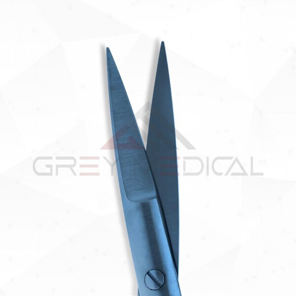 Straight-Sharp-Fine-Blades,-Flat-Handle,-7''