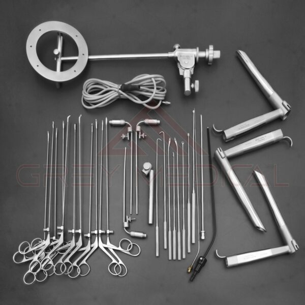 Kleinsasser Basic Adults laryngoscope Set