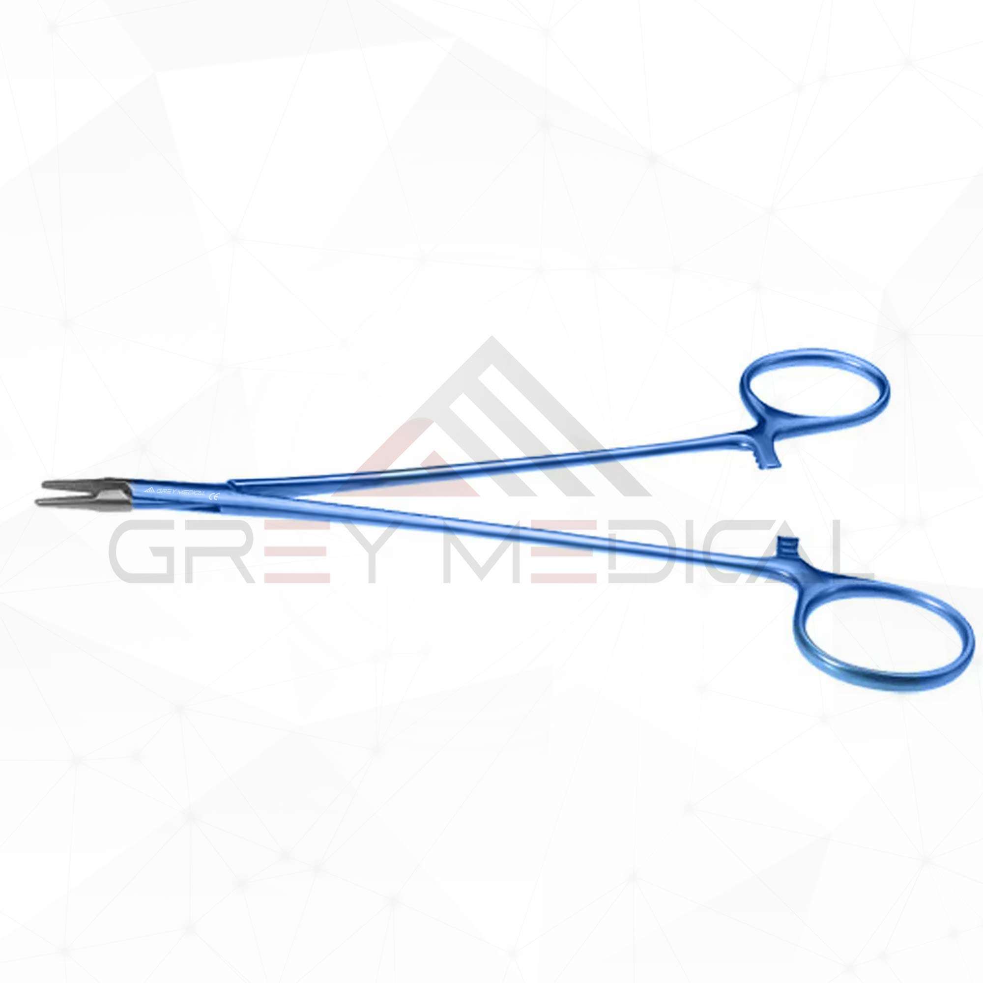 Ryder Needle Holder Straight | Grey Medical®