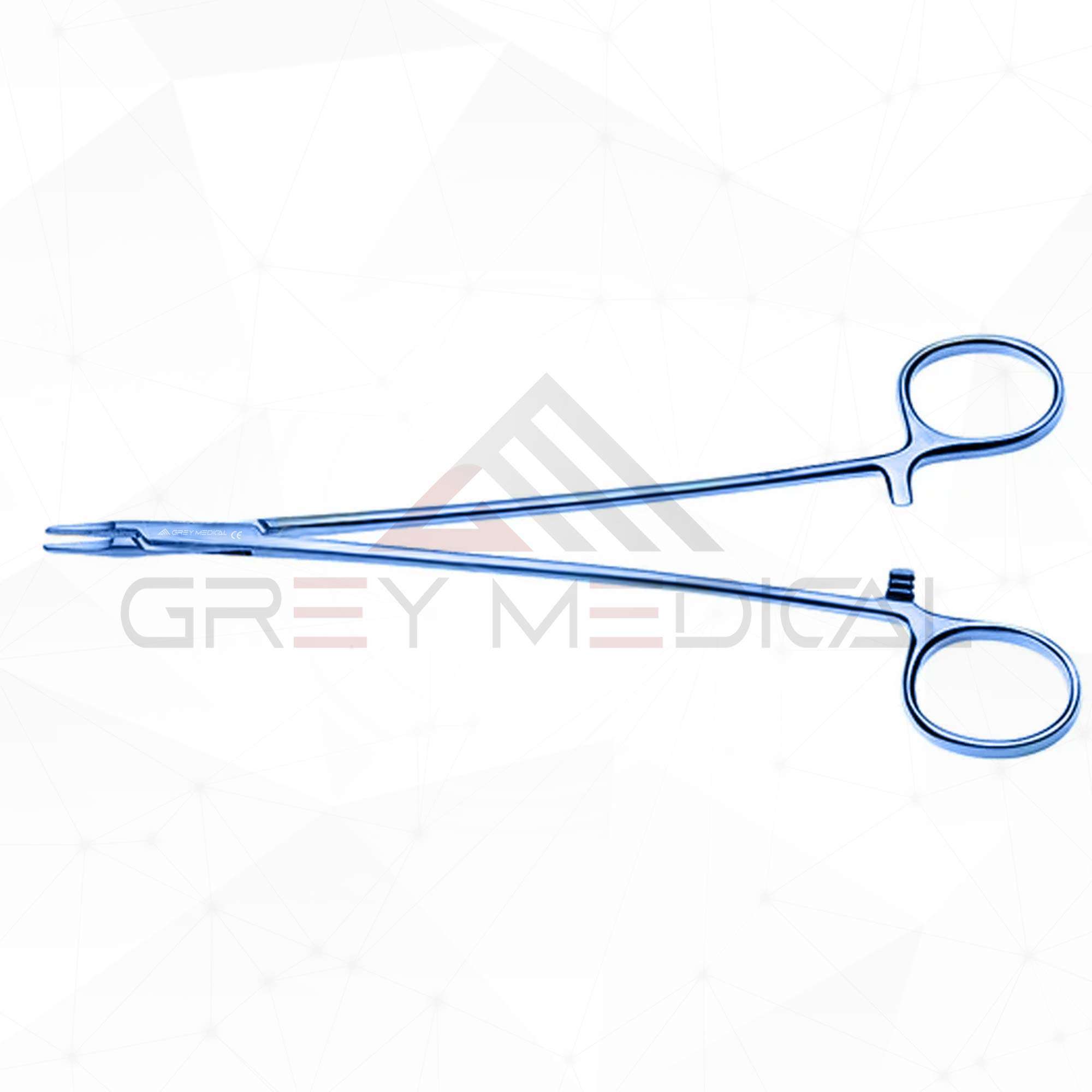 Ryder Needle Holder Straight | Grey Medical®