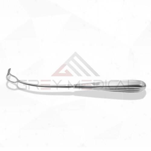 Barnhill Adenoid Curette reverse curved 4