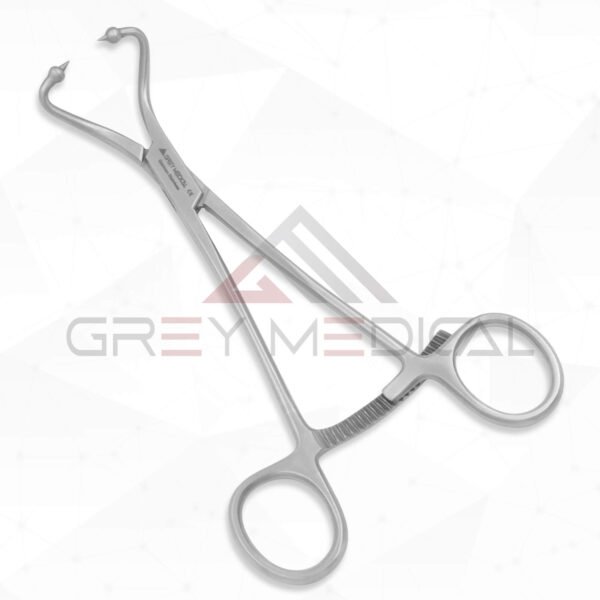 Bone Fragment Clamp Curved
