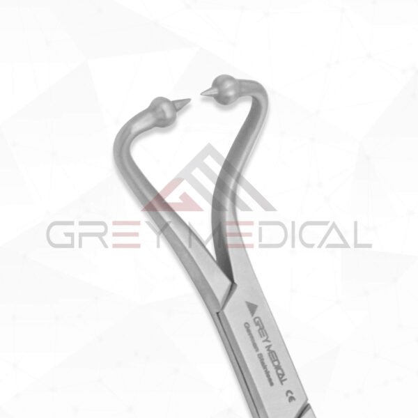Bone Fragment Clamp Curved