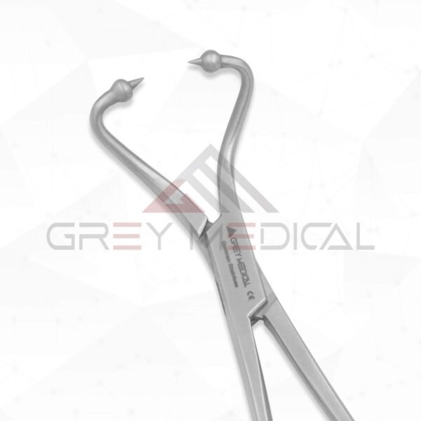 Bone Fragment Clamp Curved