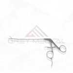 Grasper-Mini-Straight-Tip-2.75mm-15°-Up-Curved-jaw-Shaft-with-Handle.