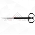 Kaye Facelift Scissors, Curved, Serrated, Stainless Steel
