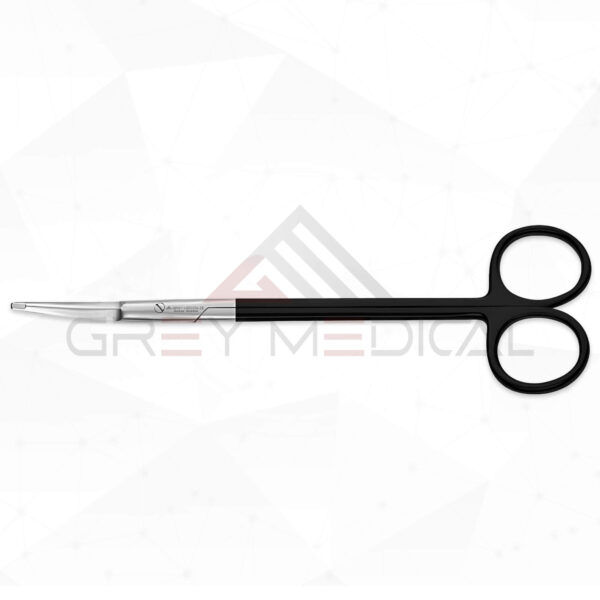 Kaye Facelift Scissors, Curved, Serrated, Stainless Steel